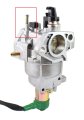 Carburetor For Harbor Freight Predator 13hp 420cc Generator Manual Choke With Solenoid Replaces 69671 68530 68525 69677 69672 