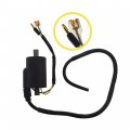 Waltyotur Motorcycle Ignition Coil 30501-292-672 30500-312-007 Replacement For Honda Twin Cb350 Cb450 Cb500 Cl350 Cl450 Black
