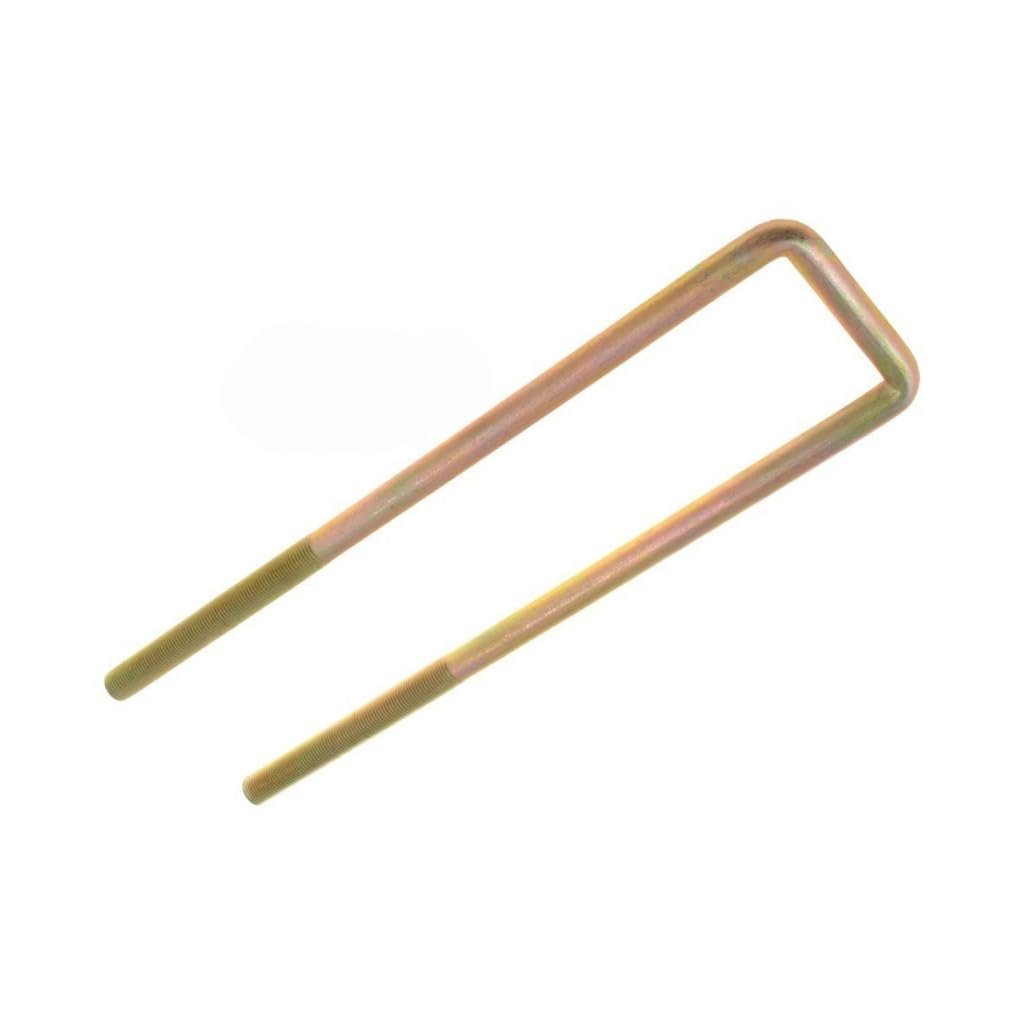 Threaded Square U Bolt Steel Yellow Zinc Heat Hardened Fine 9 16 In Thread Diameter Alx-pau-mm-35637-cl360a50