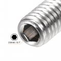 Uxcell Ball Point Set Screws M5 X 8mm 304 Stainless Steel Metric Spring Hex Socket Screw 20pcs