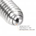 Uxcell Ball Point Set Screws M5 X 8mm 304 Stainless Steel Metric Spring Hex Socket Screw 20pcs