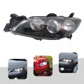 Halogen Headlights For Mazda 3 2004-2009 Sedan Projector Headlamps Left Driver