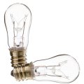 Satco 6 Watt S6 Specialty Incandescent Bulb E12 Candelabra Soft White 2 Pk 