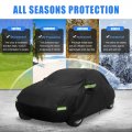 X Autohaux Waterproof Car Cover C 1998-2022 210dpu All Weather Beetle Full With Door Zipper For Outdoor Windproof Sun Rain