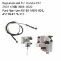 Waltyotur Front Brake Caliper Hose Master Cylinder Replacement For Honda Crf 250r 450r 2004-2020