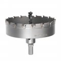 Uxcell 100mm Carbide Hole Cutter Tct Saws For 2mm Stainless Steel Sheet Metal