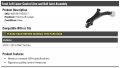 Front Left Driver Side Lower Control Arm And Ball Joint Assembly Compatible With 2010-2015 Gmc Terrain