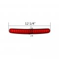 Anzios Red Lens Led High Mount Third 3rd Brake Stop Cargo Light Replacement For 2012-2019 Vw Beetle 5c5945097b