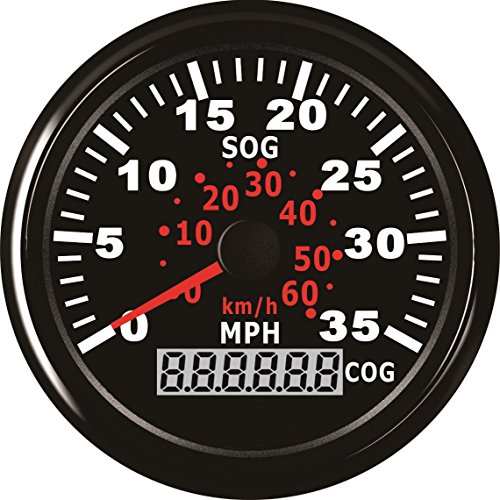 Eling Gps Speedometer Speedo Gauge 035mph for Boat Yacht Vessel 33 8