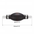 Uxcell 1 2 12mm Bulb Type Rubber Fuel Transfer Vacuum Line Hand Primer Gasoline Petrol Pump For Marine Boat Accessories