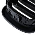 Kidney Gloss Black Dual Sport Front Hood Grill For Bmw 2015- 2017 X5m F85 X6m F86 14- 17 X5 F15 X6 F16