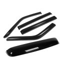 Ford Flex D4 4pcs Window Deflector Rain Guard 38 Inches Sun Roof Visor Dark Smoke 