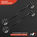 A-premium 2 X Front Sway Bar Links Stabilizer Compatible With Jeep Grand Cherokee 1999 2000 2001 2002 2003 2004
