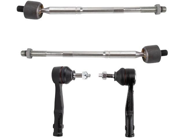 Front Inner And Outer Tie Rod End Set 4 Piece For 2017-2020 Jeep Compass