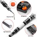 Precision Magnetic Screwdriver Repair Tool Kit With 38 Cr V Bits For Computer Laptop Cell Phone Watch Drone Imac Xbox And Rc 