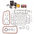 Evergreen Engine Rering Kit Fsbrr35b For 89-92 Nissan Axxess Stanza Ka24e Full Gasket Set 0 Mm 020 Oversize Main Rod Bearings 0 