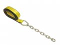 8 Point Roll Back Tie Down Kit With Chain Extension Lasso Straps Bright Yellow 3 335 Lbs Working Load Tow Truck Trailer Flatbed 