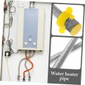 Gadpiparty 2pcs Bellows Water Heater Pipe Copper Still Replacement Parts Corrugated Stills For