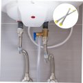 Gadpiparty 2pcs Bellows Water Heater Pipe Copper Still Replacement Parts Corrugated Stills For