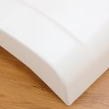 Hecasa Roll Pan Rear Bumper Corner Compatible With 1995-2005 Chevy Chevrolet Blazer Painted White 3 Pcs