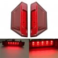 Wflnhb 2 Pcs Red Tail Lights Left Right Set Replacement For Polaris Ranger Xp 570 900 1000 2013-2019