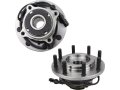 Front Wheel Bearing Hub Assembly Set Of 2 For 1999-2004 Ford F-450 Super Duty 2wd With Monobeam Axle 