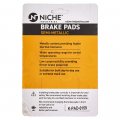 Niche Brake Pad Set For Yamaha Radian 600 3xf-w0045-50-00 4sv-25805-00-00 Front Rear Semi-metallic
