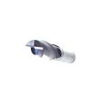 Hhip 5806-5000 Altin-coated Solid Carbide Single End Mill 2 Flute 1 Diameter Shank Length 3 Oal 