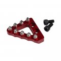 Rear Foot Brake Pedal Step Tip Plate For Beta Rr Rrs 200 250 300 390 430 450 480 500 Xtrainer Rr350-black 