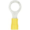 Install Bay Vinyl Terminal Ring Connector 10 12 Gauge 3 8 Inch 100 Pack Yellow Yvrt38 