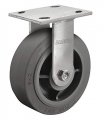 Albion 16xs06201r 6 Diameter X-tra Soft Rubber Wheel Medium Heavy Duty Rigid Caster Roller Bearing Flat Tread Width 4-1 2 