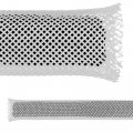 Electriduct 1 Pet Expandable Braid Sleeving Flexible Wire Mesh Sleeve 25 Feet White 