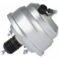 Ocpty 8 Dual Power Booster Chrome Finish Universal Brake Street Rod For Chevy