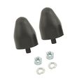 Mr Gasket 1608 Traction Bar Rubber Bumper Black 