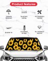 Sunflower Umbrella Sunshade For Car Windshield Sun Shade Suv Trucks Front Window Block Uv Rays Heat Keep Vehicle Cool Foldable
