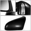 Auto Dynasty Lx1320159 Factory Style Driver Left Side Mirror Manual Folding Power Adjust Heated Glass Turn Signal Memory Puddle
