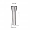 Uxcell R8 Collet 1 2 Inch Mill Chuck Holder 65mn Spring Steel 7 16-20unf Thread