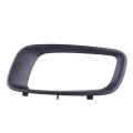 Beler 1pair Front Fog Light Lamp Cover Frame Fit For Mitsubishi Pajero Montero Mk3 2000-2003 Mr388019 Mr388020