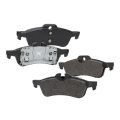 Rear Brake Pad Set For Mini Cooper 2002 To 2008 Semi Metallic 2 Wheel Replacement 34216762871 34216770252 Model 