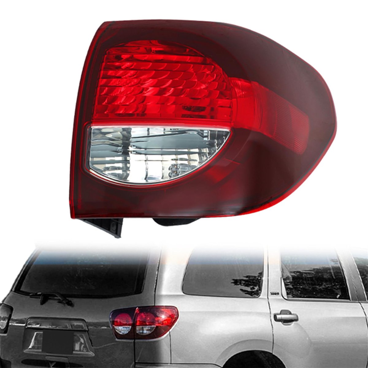 Sequoia 2018 2019 2020 2021 Outside Tail Light Right Side Brake Replacement For 81550-0c110