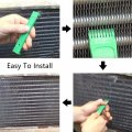 6pcs Set Car A C Radiator Condenser Air Conditioner Fin Repair Comb Cooler Straightener Cleaning Tools For Auto Cooling System