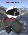 Left Side View Mirror For 1987 1989 Toyota 4runner And 1995 Pickup Black Textured Manual Fold Non Heated Adjustment Rm72004
