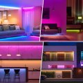 C04rf Led Controller For Pwm 5050smd Fcob Cob Rgbw 5pin Strip Dc5v Dc12v Dc24v Max 12a Rf Remote And Tuya Gateway Indoor Use 