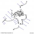 Polaris Rzr Hose-coolant In Genuine Oem Part Qty 1