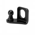 X Autohaux 2 Pair 10mm Car Ball Studs Mounting Brackets Black For Gas Struts Shocks 35x26x20mm