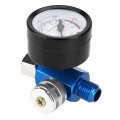 1 4 Air Pressure Regulator Paint Airbrush Spray Machine Adjustment Gauge Regulating Valve Pneumatic Tool Accessory