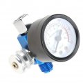 1 4 Air Pressure Regulator Paint Airbrush Spray Machine Adjustment Gauge Regulating Valve Pneumatic Tool Accessory