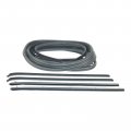 10 Piece Rubber Door Window Weatherstrip Seal Kit For 80-93 Dodge Truck D W 150 