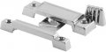 Chrome Window Sash Lock 2-1 4 Screw Holes 7 16 Latch Projection 