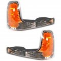 Cadillac Escalade Parking Signal Light Assembly 1999 2000 Pair Driver And Passenger Side Gm2520183 M2521183 